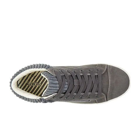 Taos Startup Mid Top Sneaker (Women) - Graphite Distressed