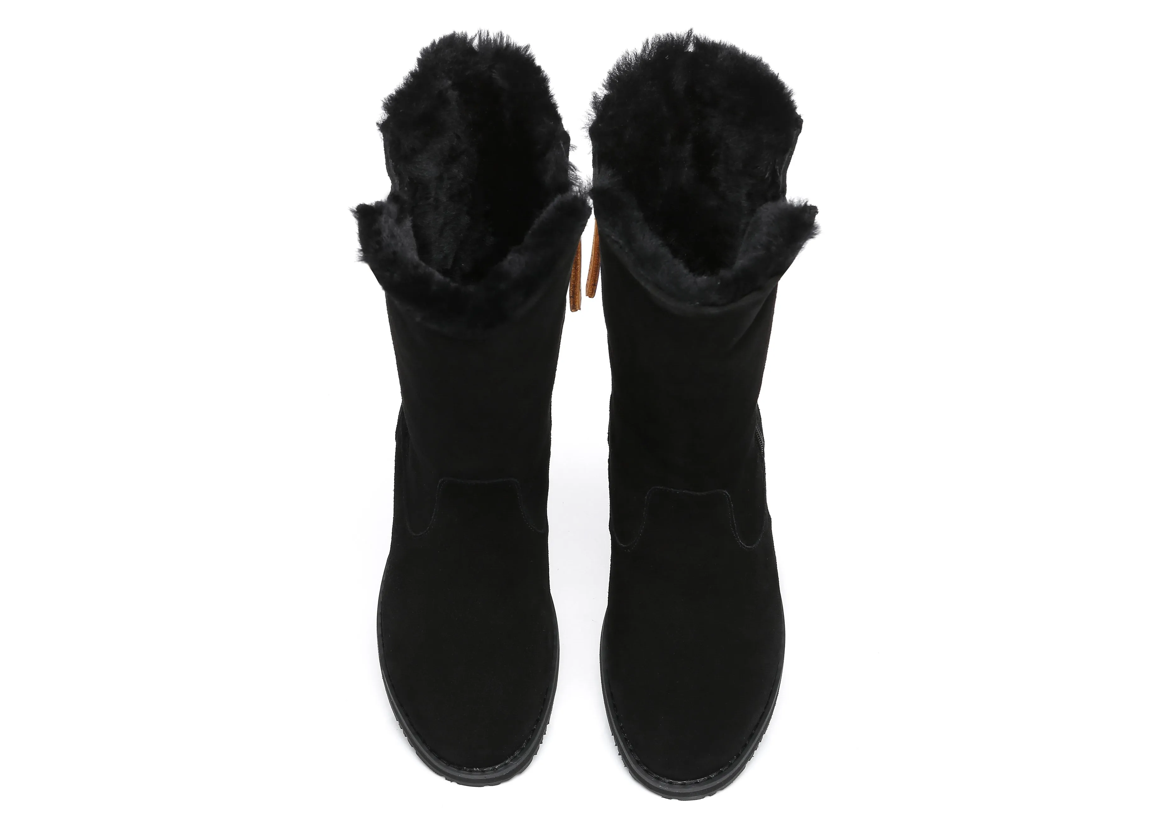 TARRAMARRA® UGG Boots Women Sheepskin Wool Mid Calf Colleen