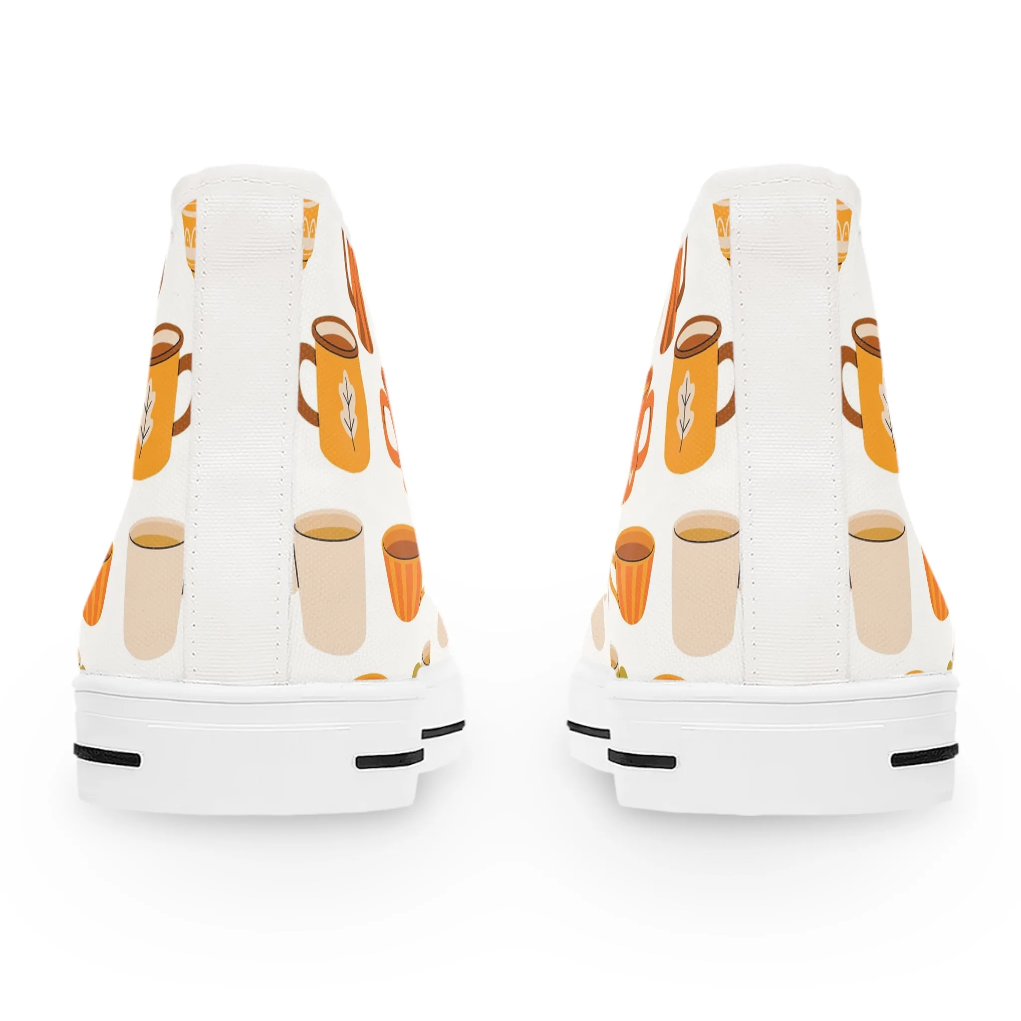 Tea Cups Women's High Top Sneakers