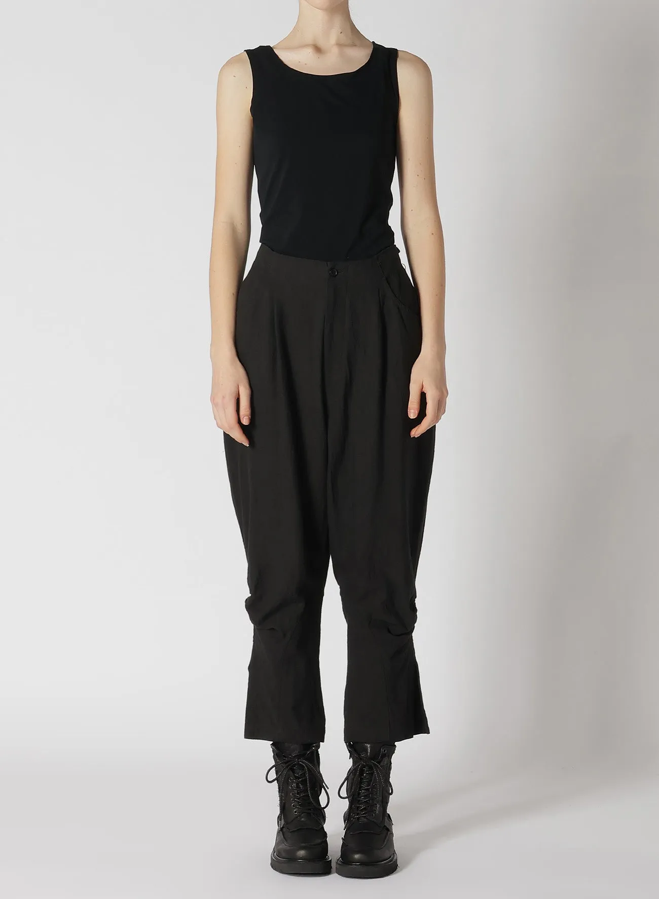 TWILL GARMENT WASH JODHPURS PANTS