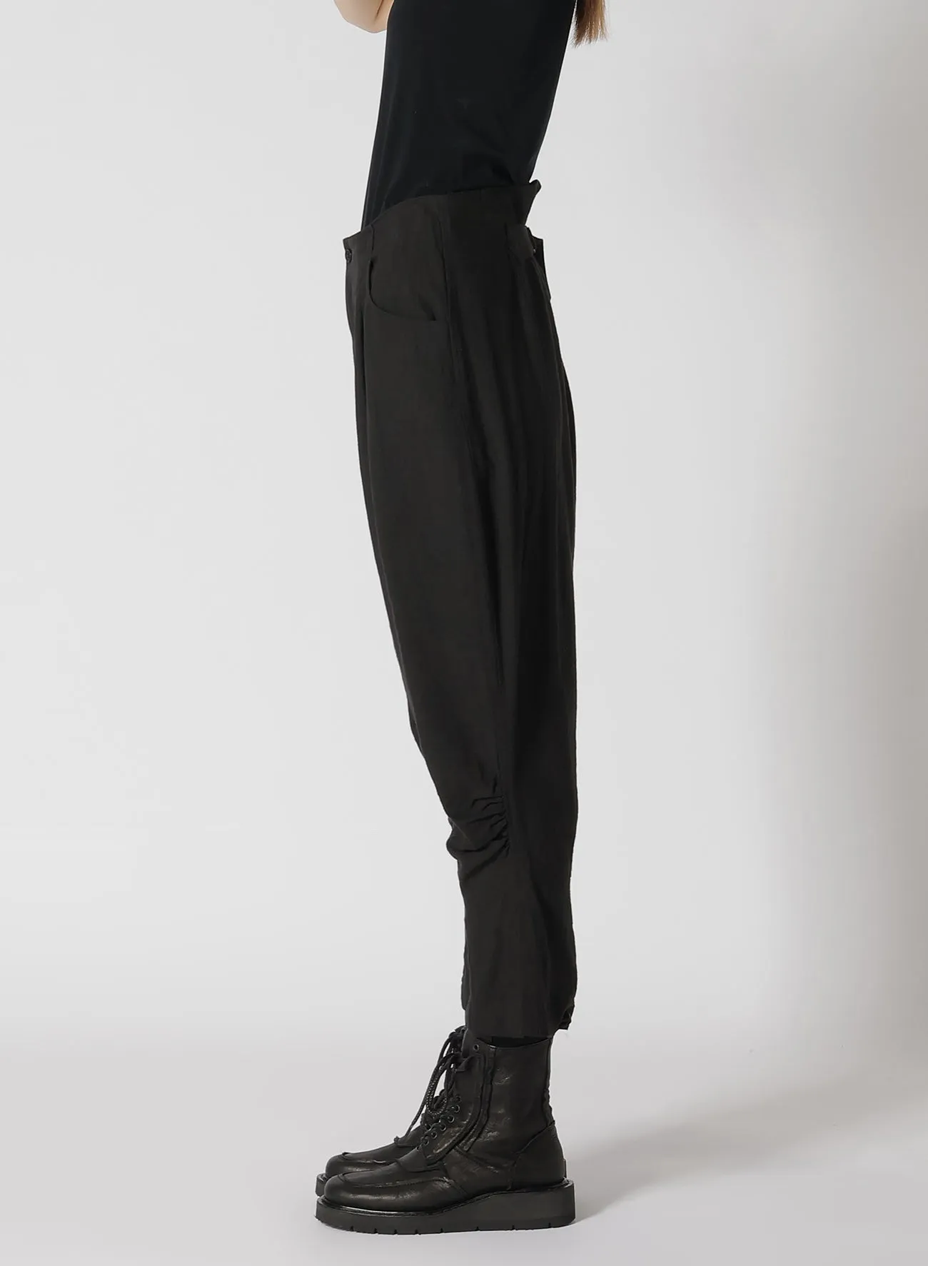 TWILL GARMENT WASH JODHPURS PANTS