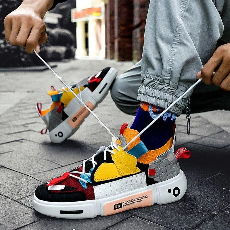 Unisex Sneakers Breathable Casual Colourful Shoes