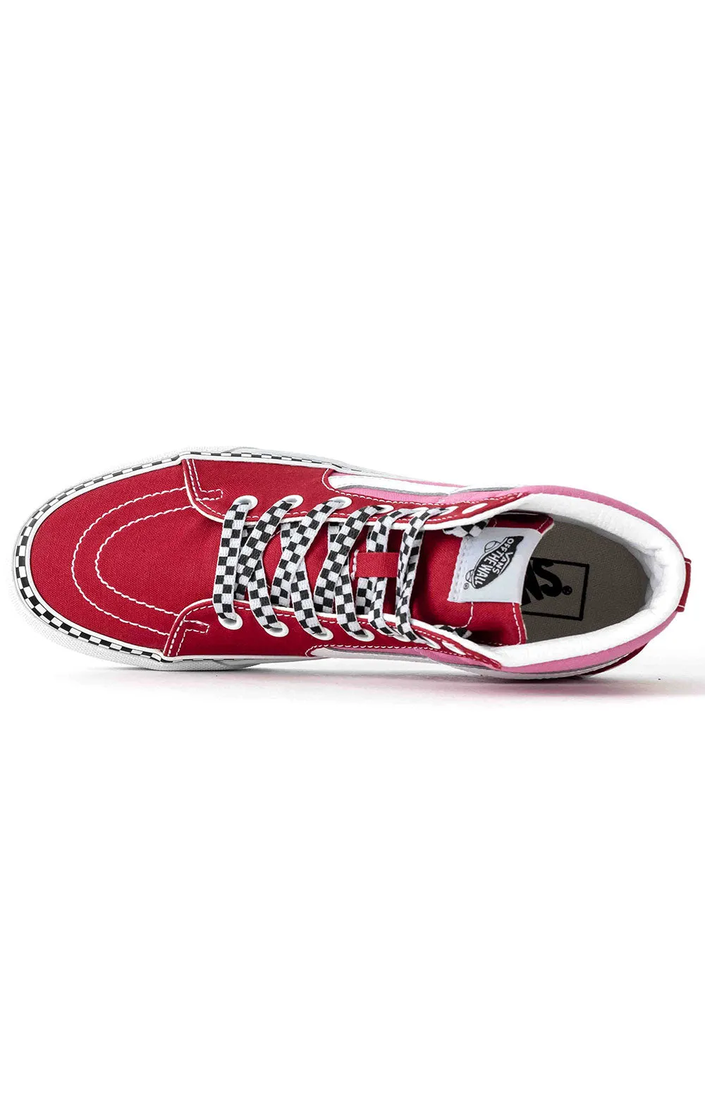 Vans Women's Chili Pepper 2-Tone Sk8-Hi Platform 2 Sneakers