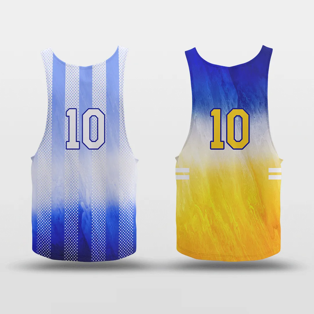 Warriors - Customized Reversible Quick Dry Basketball Jersey