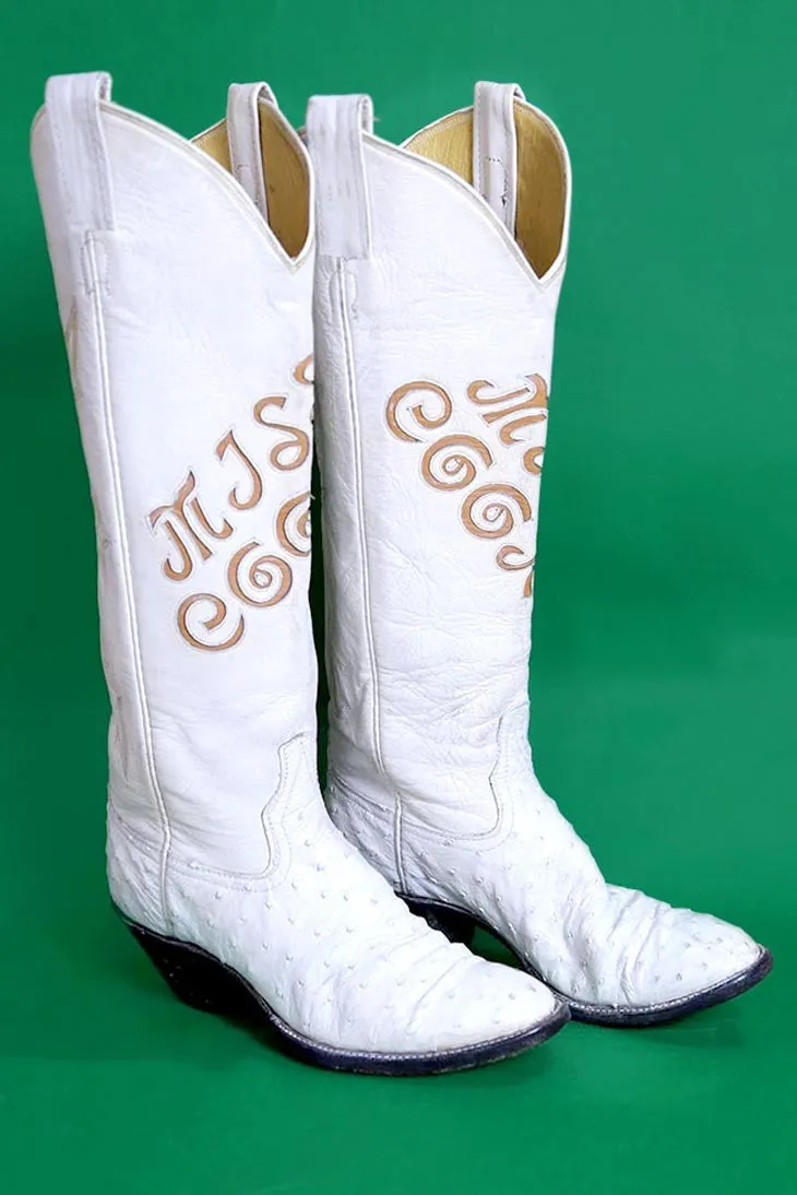 White Cowboy Boots