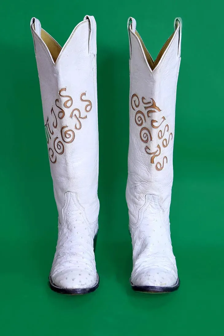 White Cowboy Boots