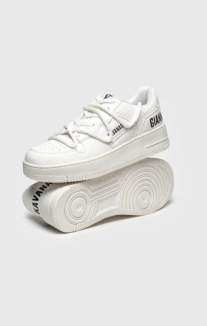 White Total Wrapped Sneakers