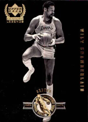 Wilt Chamberlain, All-Century Team, 1998-99 UD Century Legends Basketball NBA