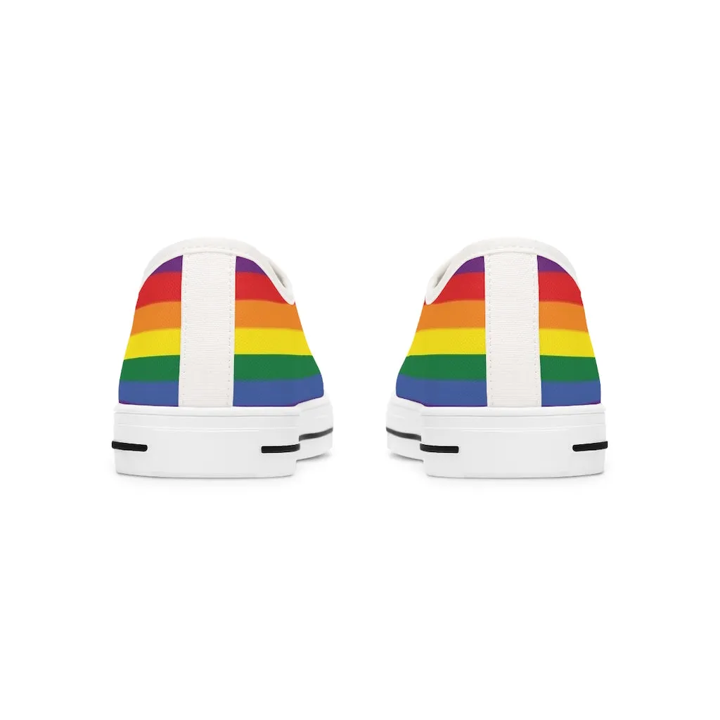 Women's Crowgodshi Colors of the Rainbow Low Top Sneakers