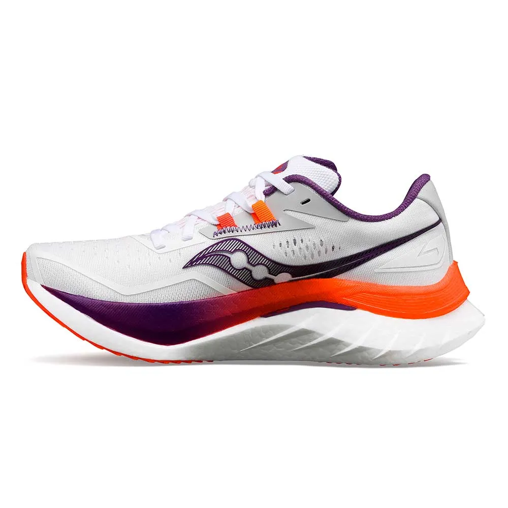 Women's Endorphin Speed 4 Running Shoe - White/Violet - Regular (B)