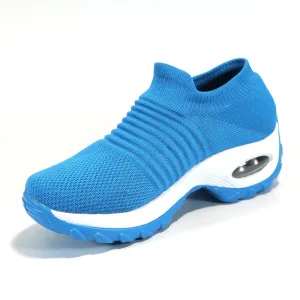 Women's fashion stylish breathable elastic leisure sneakers