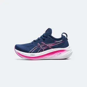 Womens GEL-Nimbus 26 - Blue Expanse/Bold Magenta