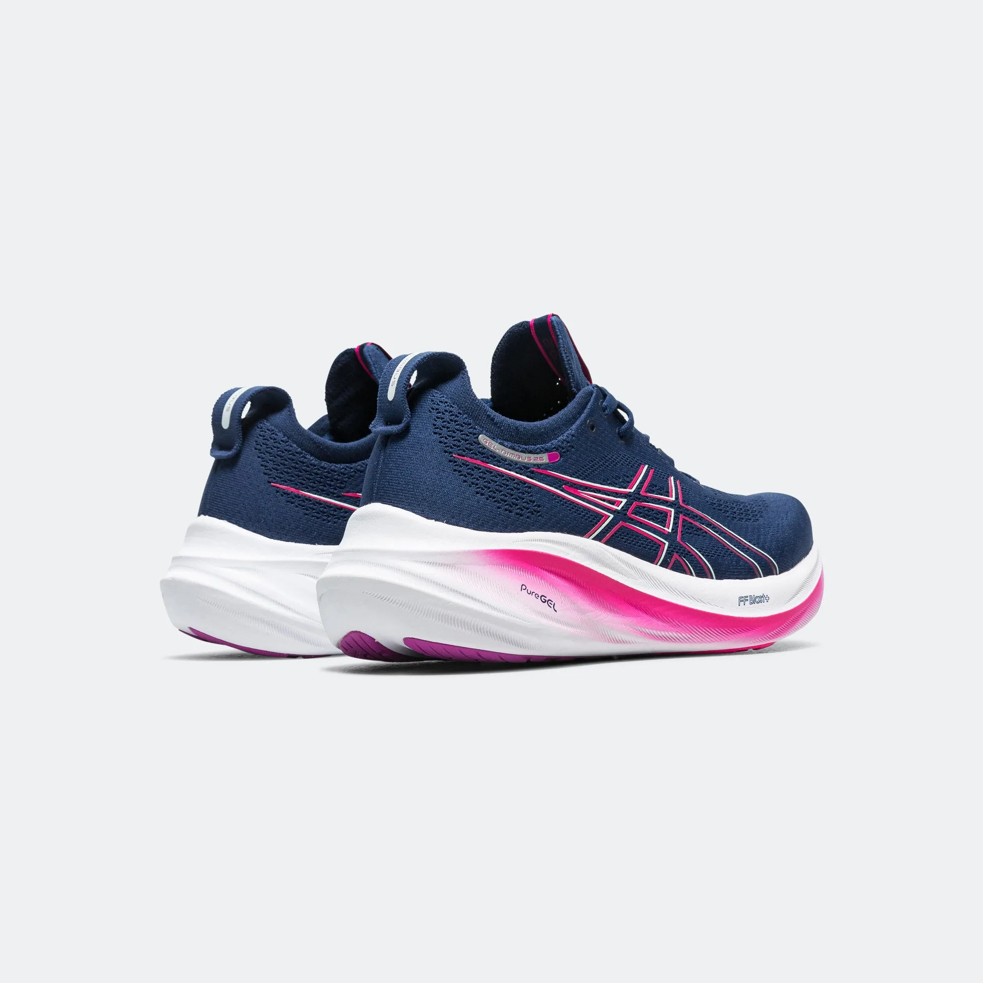 Womens GEL-Nimbus 26 - Blue Expanse/Bold Magenta