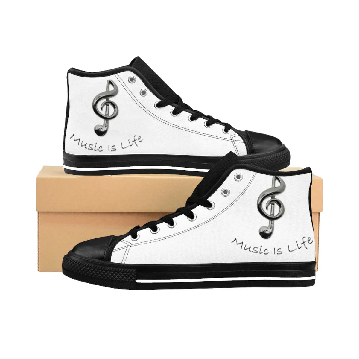 Women's High-top Music Is Life Sneakers