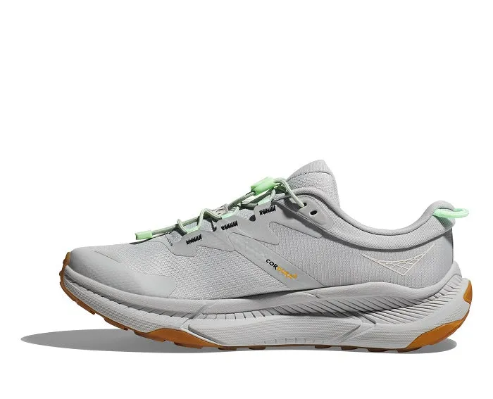 Womens Hoka Transport in Harbor Mist/Lime Glow