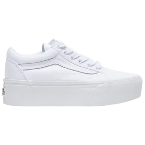 Women's Old Skool Stackform - True White (Size 8.5 - Last Pair)