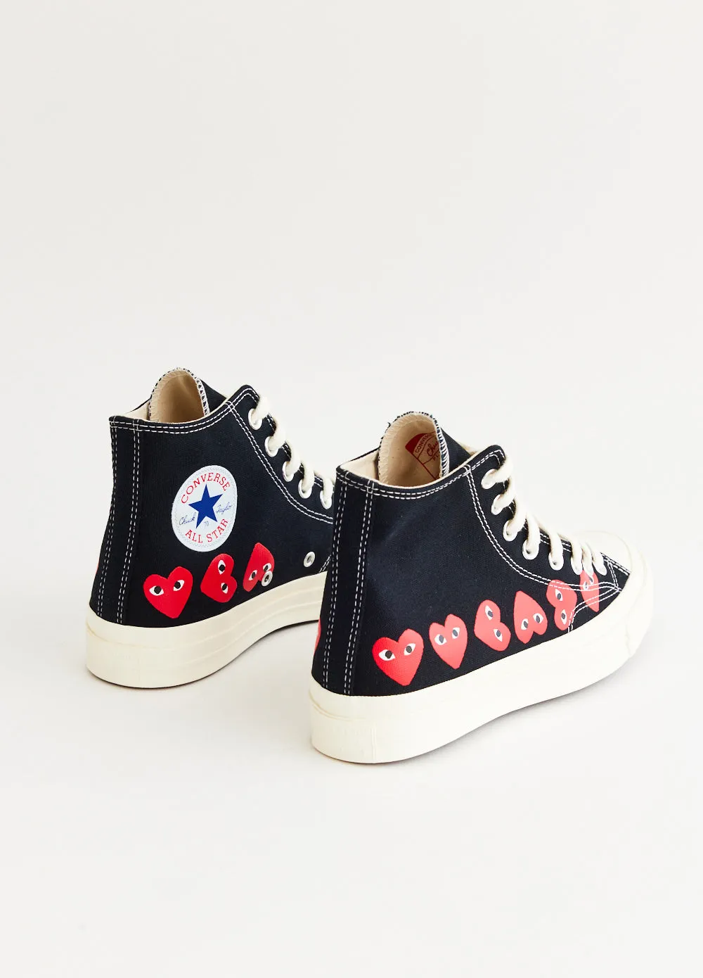 x Converse K127 Multi Heart High Top Sneakers